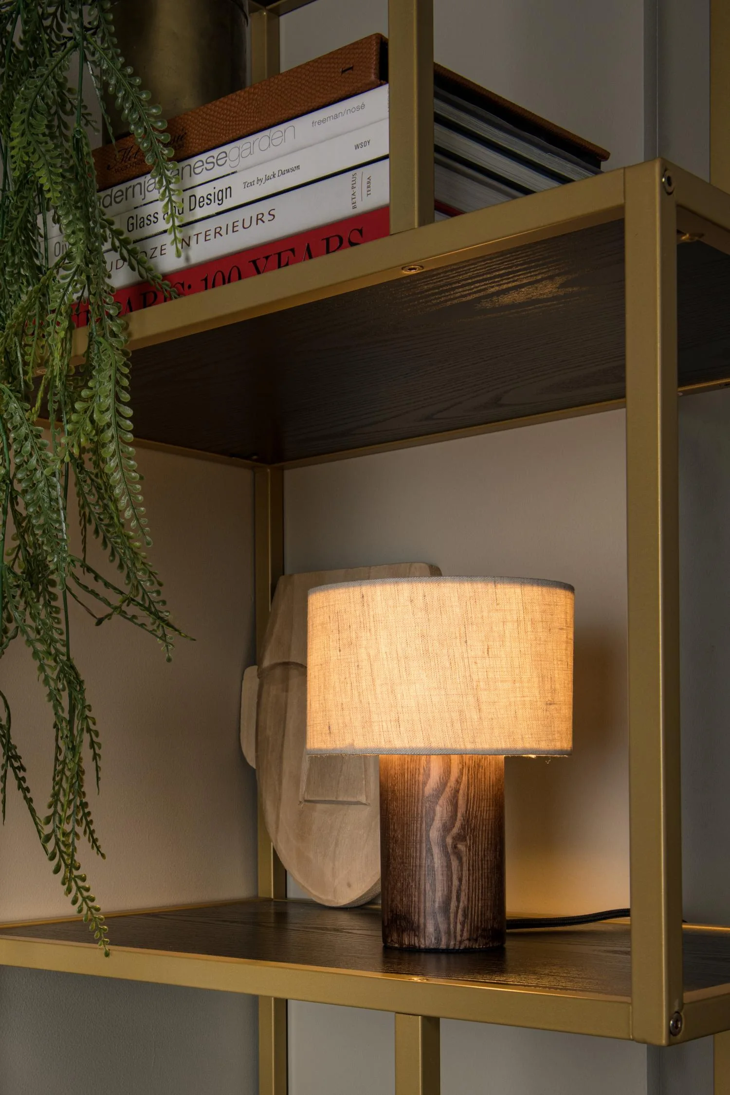 TACHINA – Stolná lampa – 1xE14 – prírodná – Obrázok 4