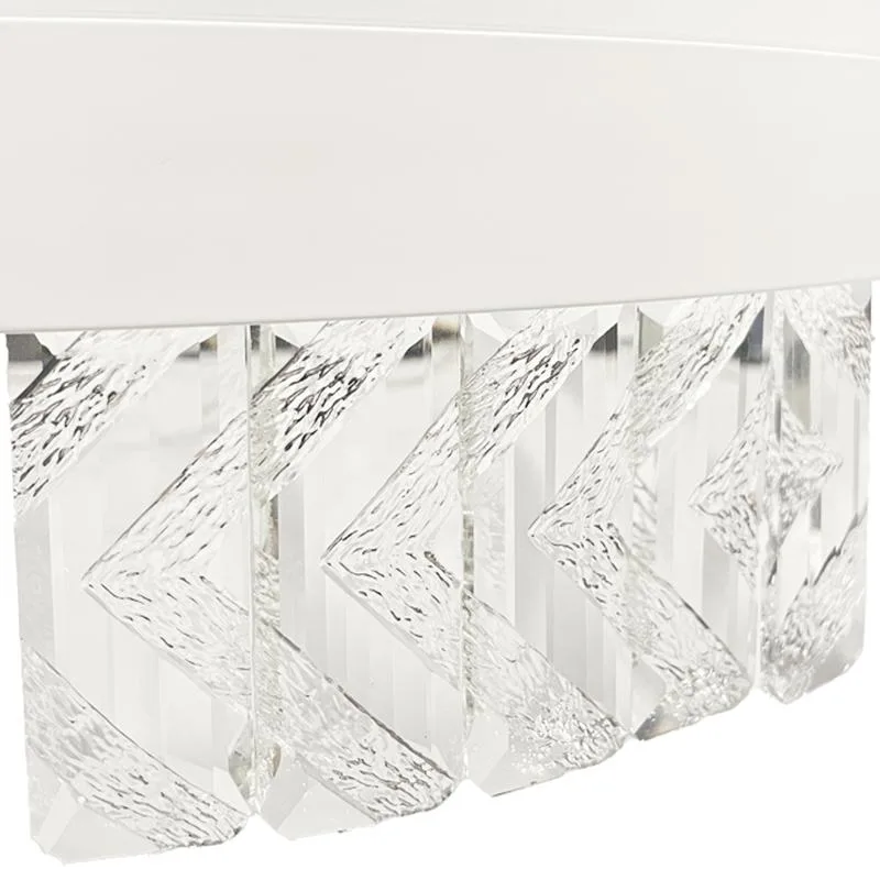 LED luxusné závesné krištáľové svietidlo s diaľkovým ovládačom 90W - TA2300/W – Obrázok 5