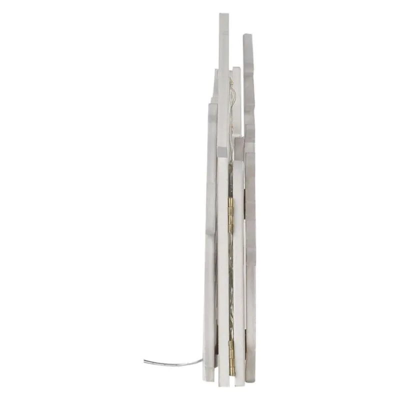 LED dekorácia drevená – vesnička, 60 cm, 2x AA, teplá biela, časovač – Obrázok 8
