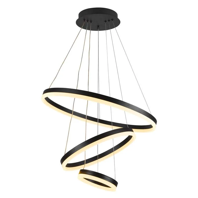 LED závesná lampa + diaľkový ovládač 85W - J4312/B – Obrázok 4