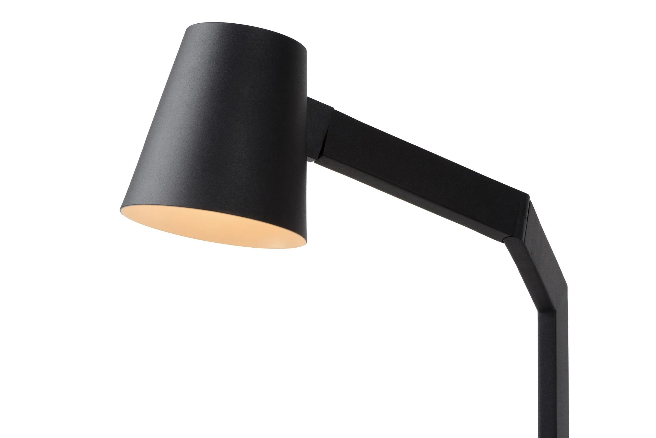 MIZUKO - Podlahová čítacia lampa - Ø 13 cm - 1xE14 - čierna – Obrázok 8
