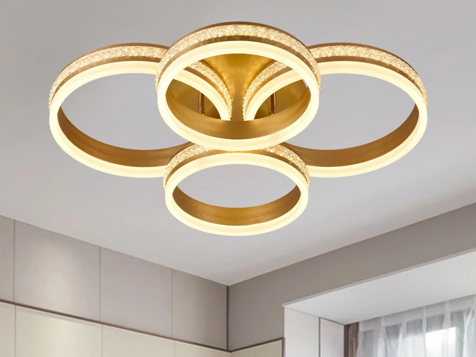 LED stropné svietidlo s diaľkovým ovládačom 150W - J3354/G – Obrázok 2