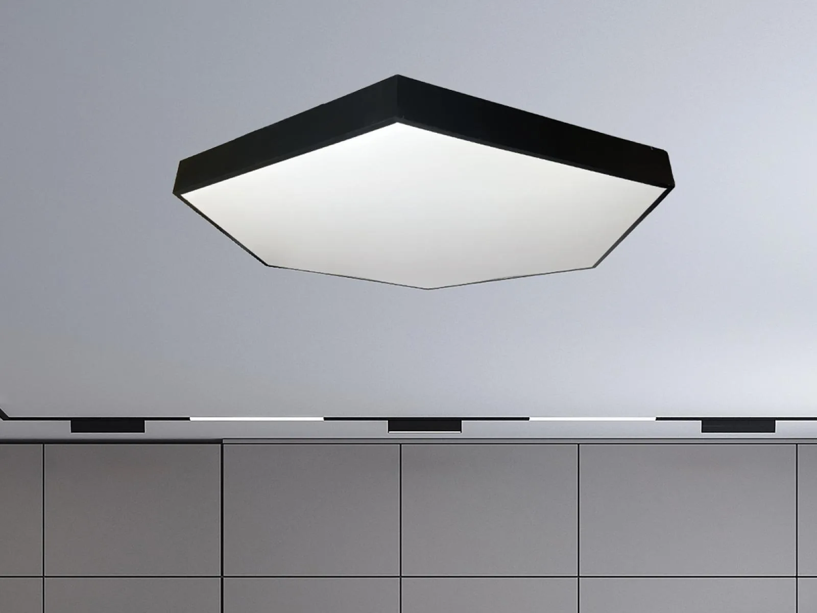 LED stropný luster 100W / 4000K - LCL7323
