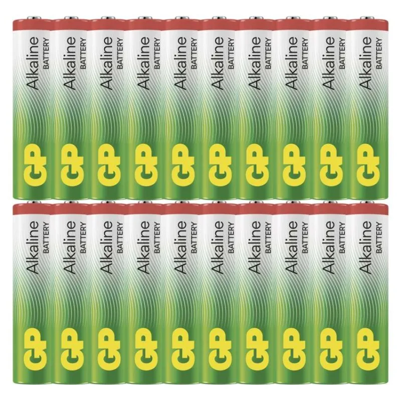 Alkalická batéria GP Alkaline LR03 (AAA), 20 ks – Obrázok 2