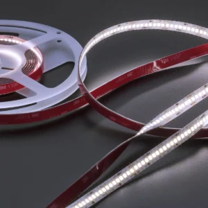 XRIBO IP66 5m/reel LEDS STRIP 22W/m 240 LED/m 24V DC CRI.80 >115°