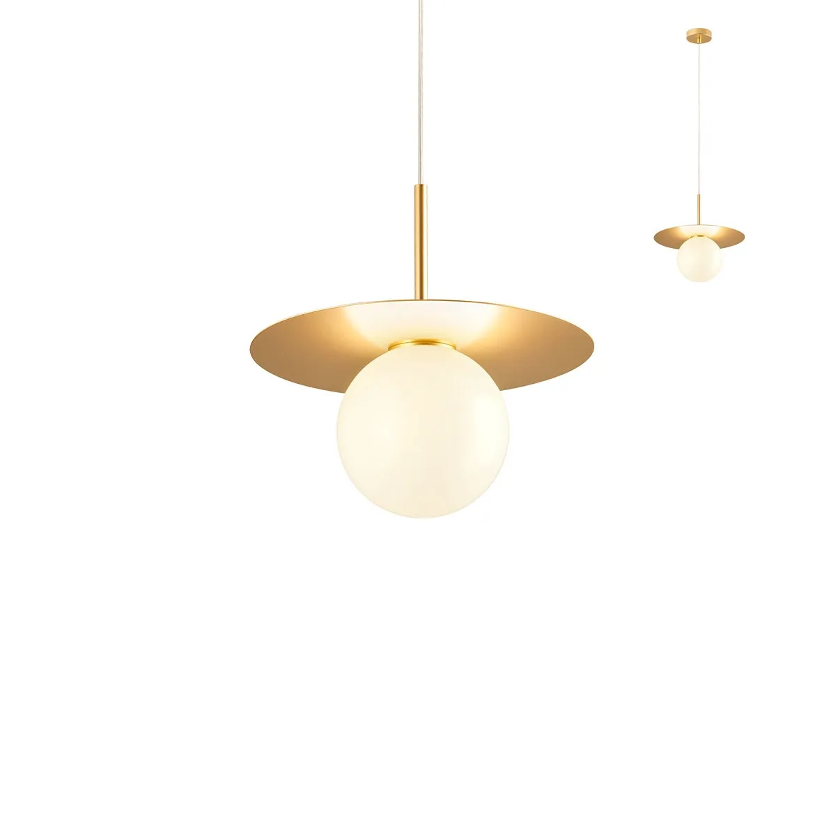 PLATO SU závesné – Ø10 š100 v106,5 cm – Obrázok 3