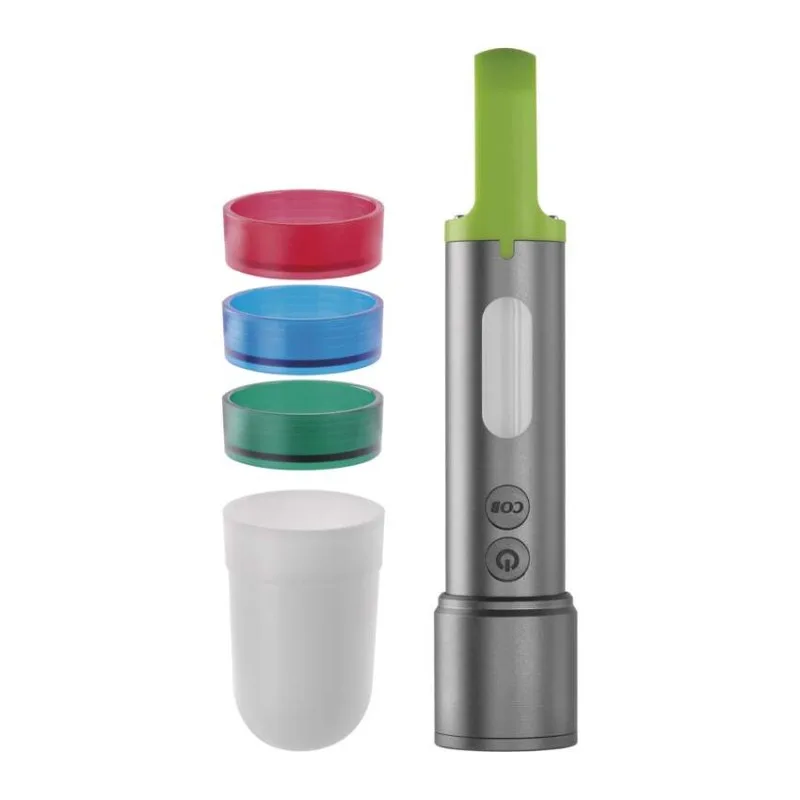 LED nabíjacie ručné kovové svietidlo, 600 lm, 1 200 mAh – Obrázok 5