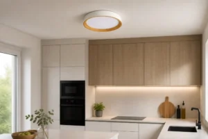 LED svietidlo 36W 185-250V drevo svetlé 3000/4000/6500K  39x7cm +diaľkové ovládanie