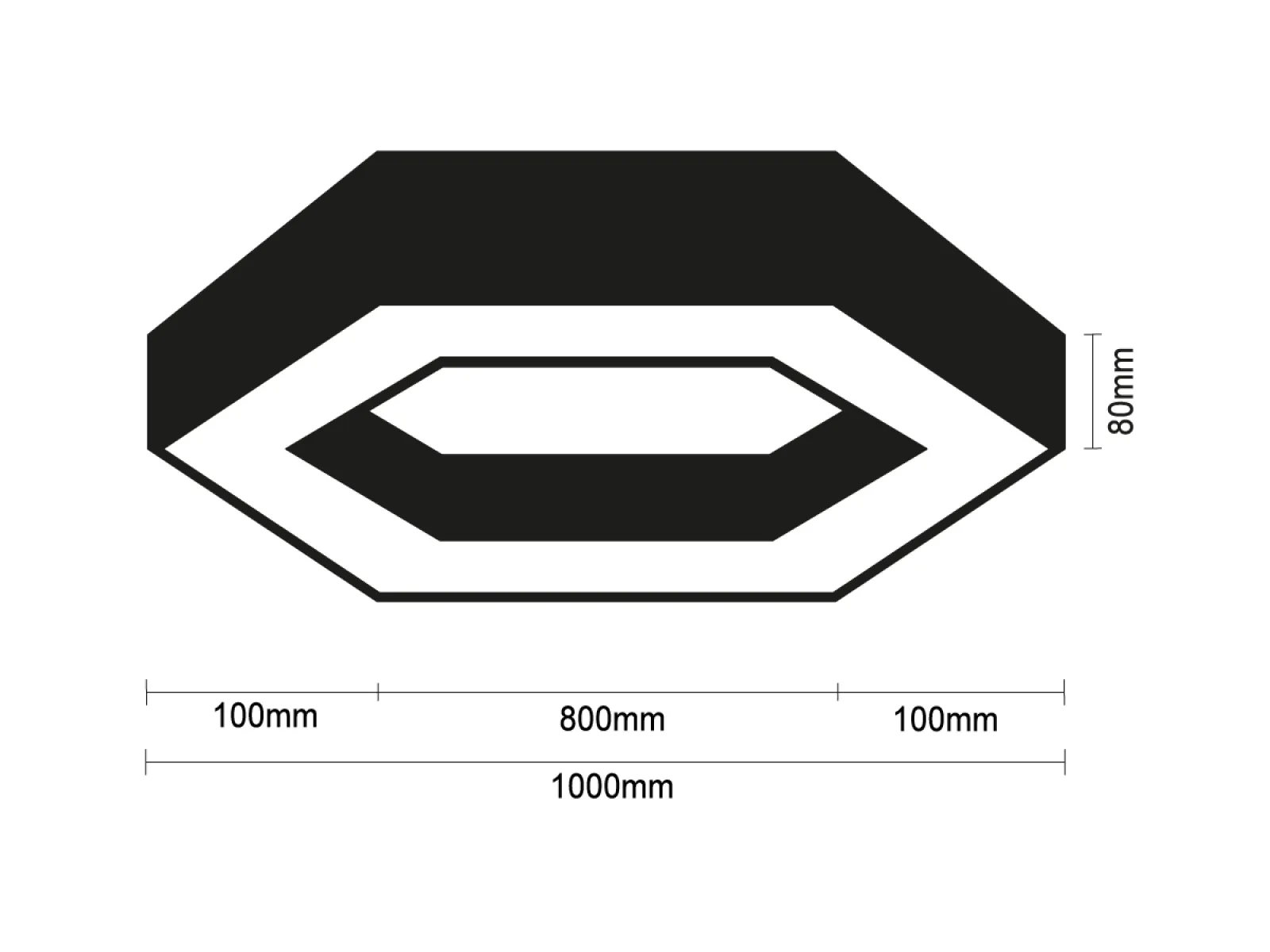 LED stropnica 90W - CL7633 – Obrázok 2