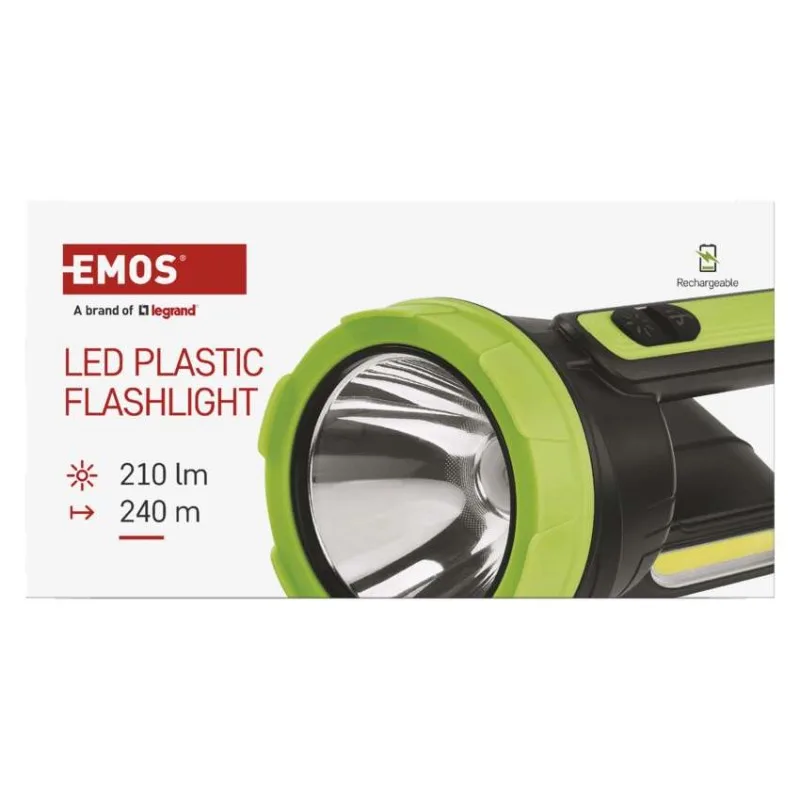 LED nabíjacie svietidlo, 210 lm, 1 800 mAh – Obrázok 9