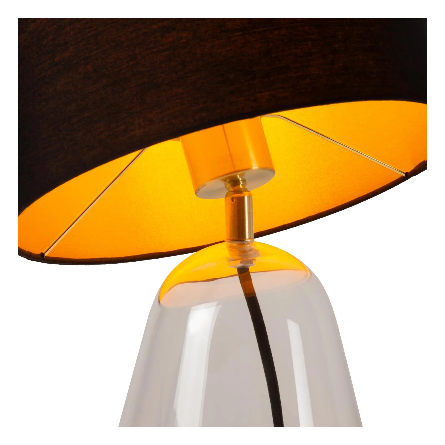 CAMPANA – Stolná lampa – 1xE27 – priehľadná – Obrázok 6