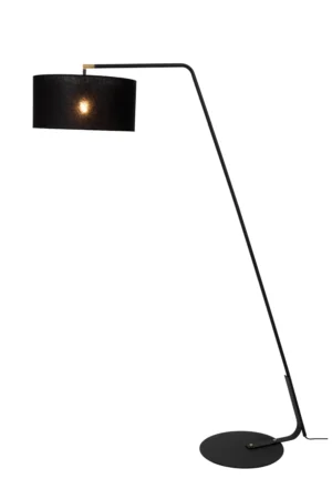 KELSO – Stojaca lampa – 1xE27 – Čierna