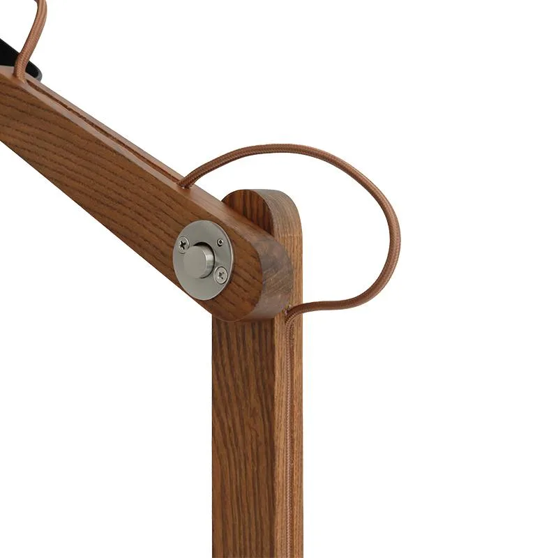 Stolná lampa z masívneho dreva E27 / 60W - WRE151 – Obrázok 8