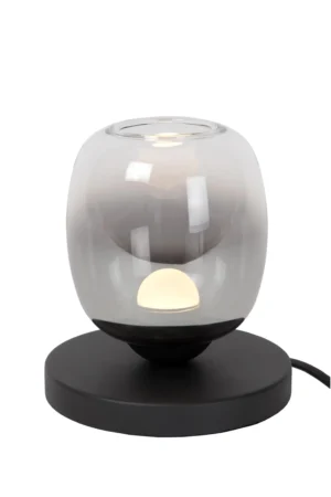 TAMINO - Stolná lampa - Ø 15 cm - LED - 1x6W 3000K - čierna