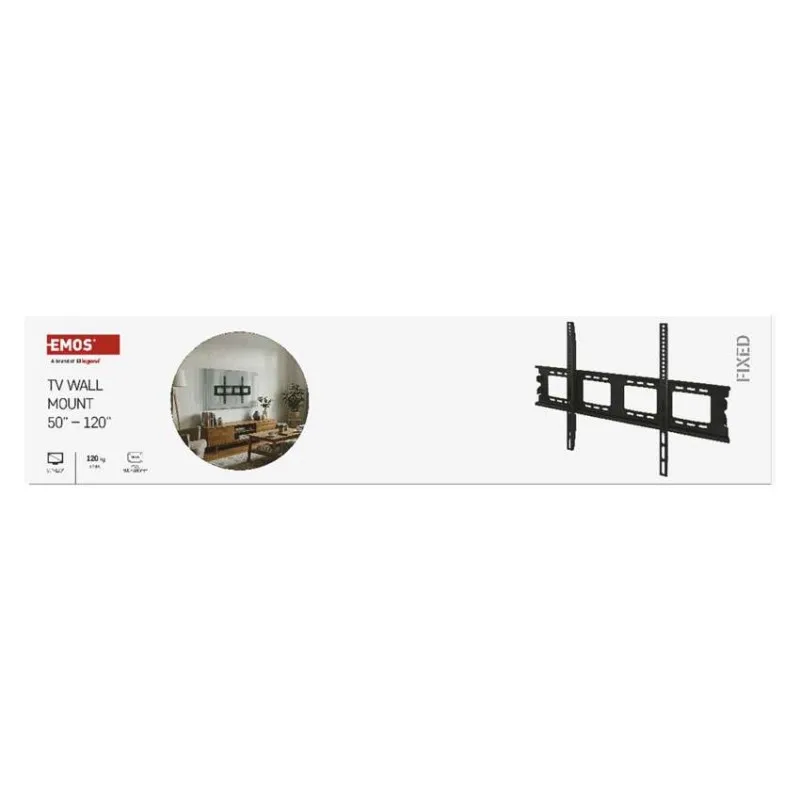 Pevný nástenný TV držiak 50–120" (127–305 cm) – Obrázok 10