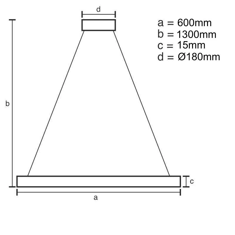 LED závesné svietidlo na lanku + diaľkový ovládač 40W - J7300/B – Obrázok 7