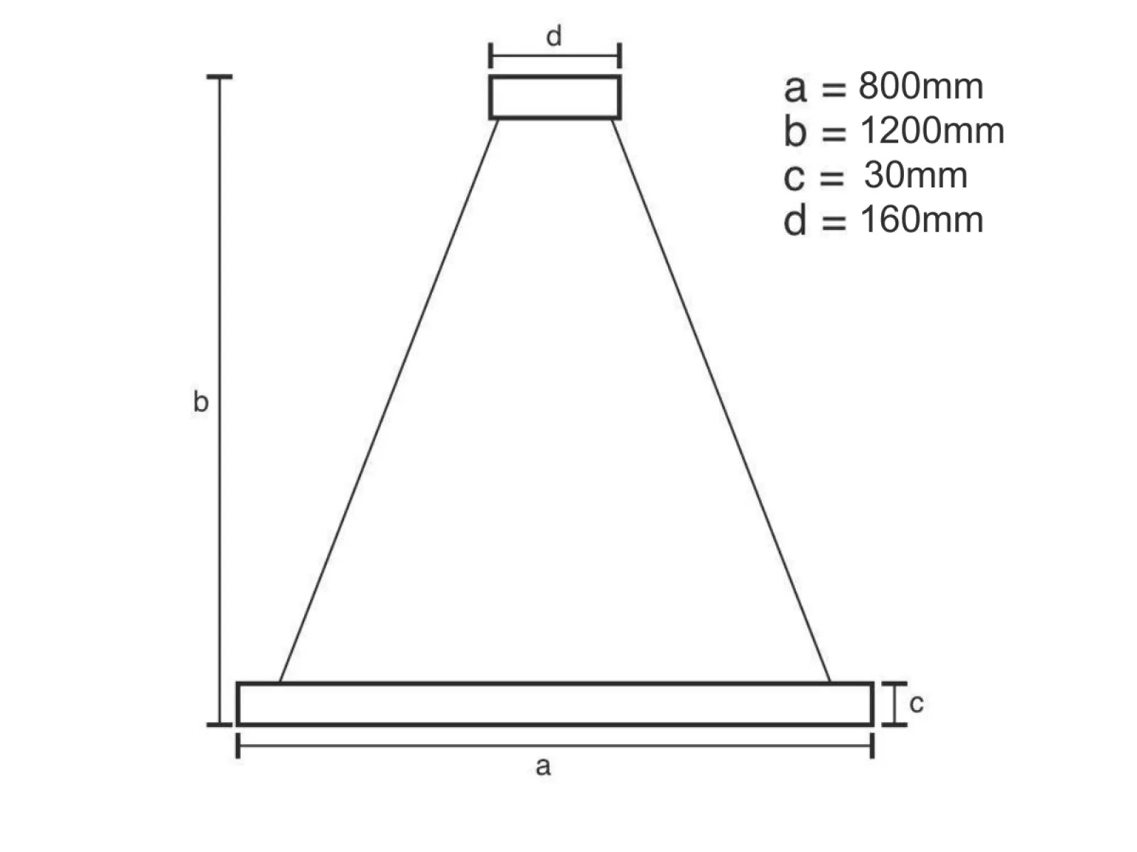 LED závesná lampa na lanku + diaľkový ovládač 55W - J4387/B – Obrázok 7