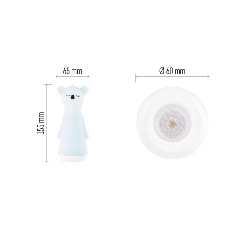 Nabíjacie svietidlo LED s nočným osvetlením P3216, 25 lm, 1200 mAh – Obrázok 20