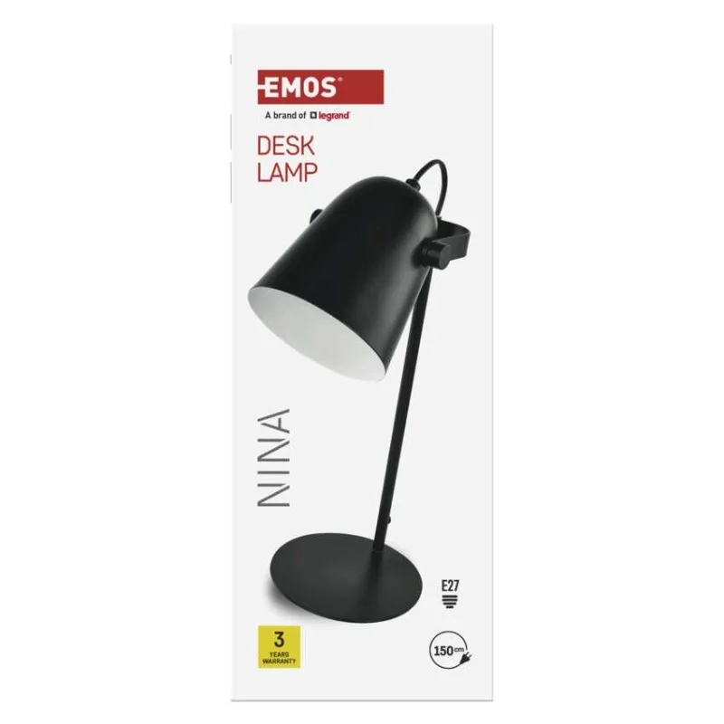 Stolná lampa NINA, čierna – Obrázok 11