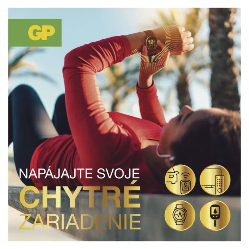 Lítiová gombíková batéria GP Ultra plus CR2032, 5 ks – Obrázok 5