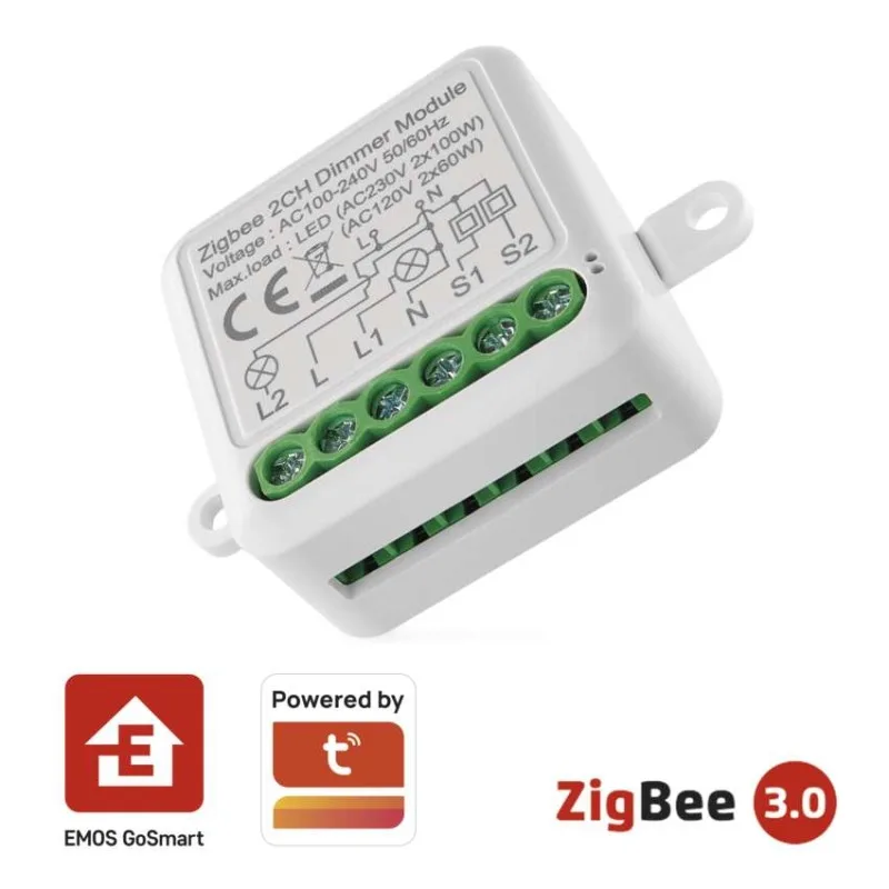 GoSmart modul stmievania IP-2112DZ, ZigBee, 2-kanálový – Obrázok 18