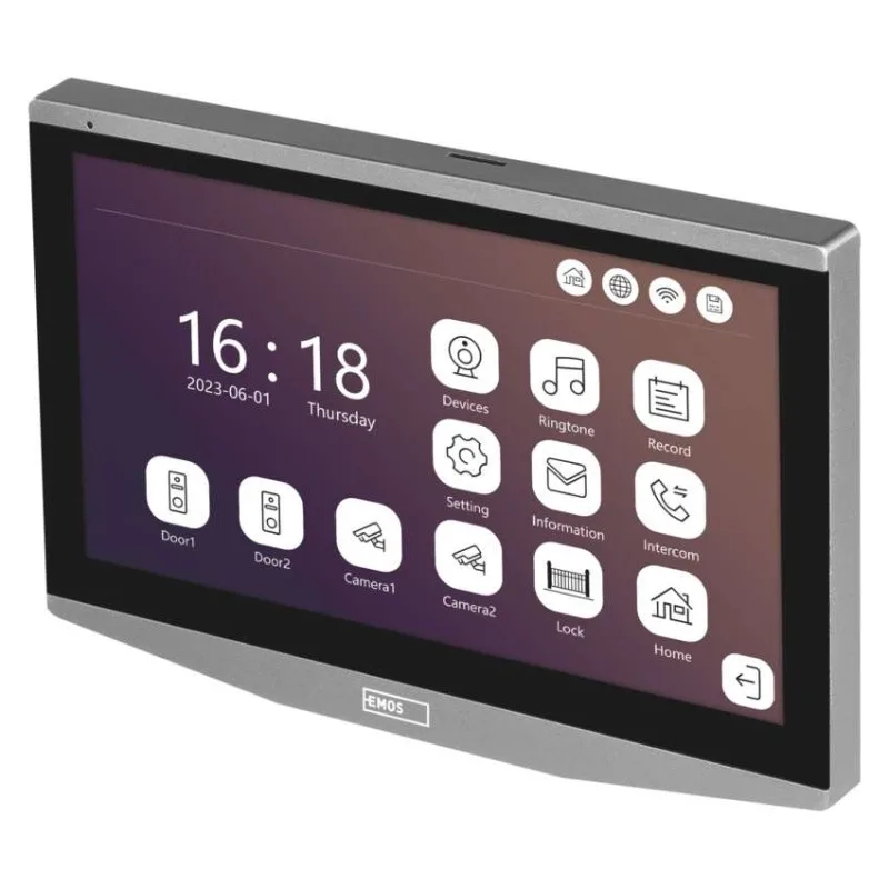 GoSmart Prídavný monitor IP-750B domáceho videovrátnika IP-750A – Obrázok 16