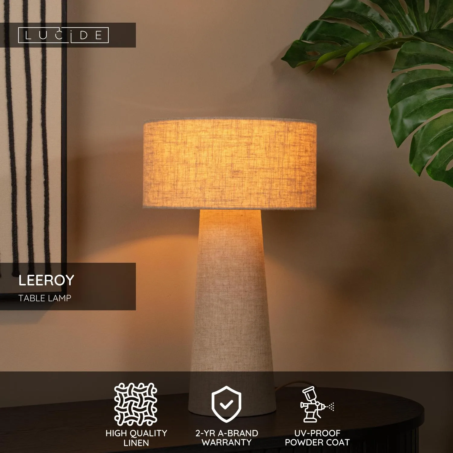 LEEROY – Stolná lampa – Obrázok 3
