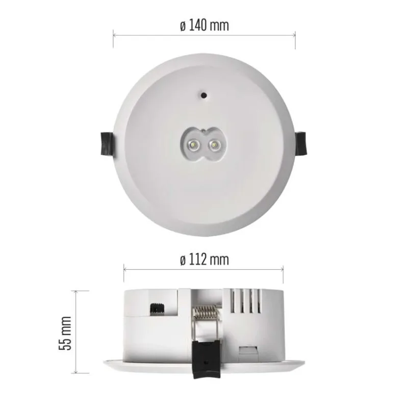LED Núdzové svietidlo ORSU 3W 240LM 3H – Obrázok 10