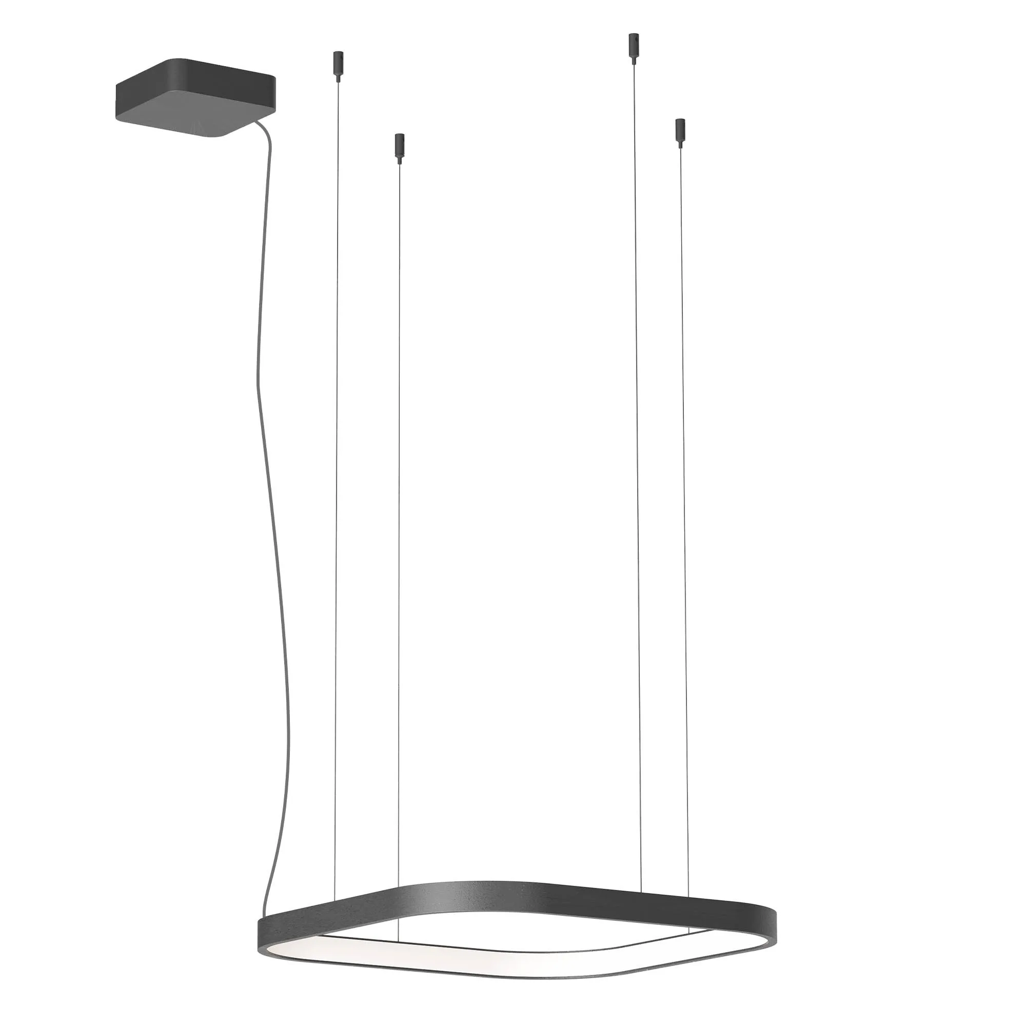 ORION SU LED500*500 40W CCT 2700/3000/4000K BK závesné