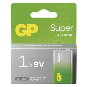 Alkalická batéria GP Super 6LR61 (9V) 1 ks