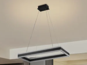 LED závesná lampa + diaľkový ovládač 80W - J4324/B
