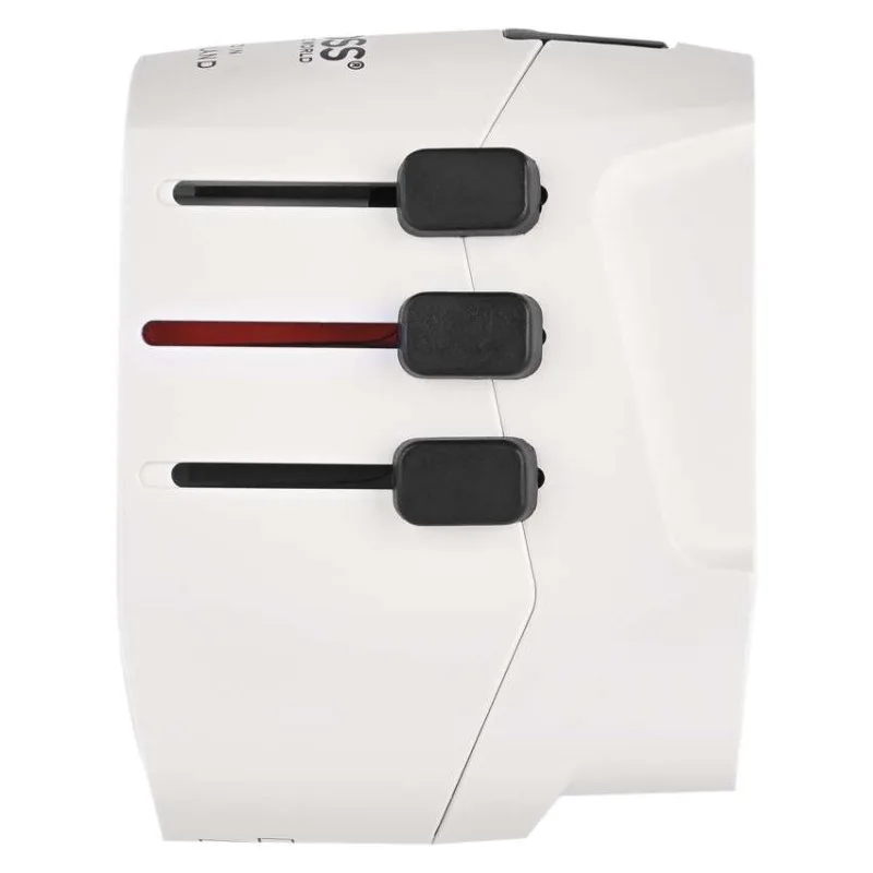 Cestovný univerzálny adaptér do zahraničia (USA, Ázia, Afrika), 1×USB-C, 1×USB-A – Obrázok 8