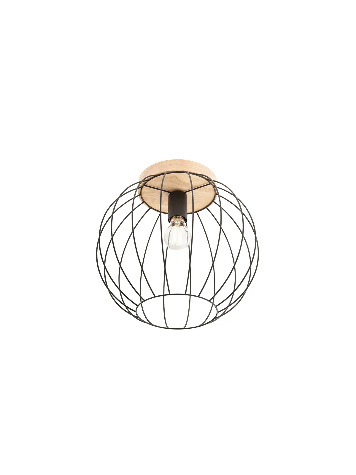 TRELLIS PL 1x42W E27 BLACK stropné