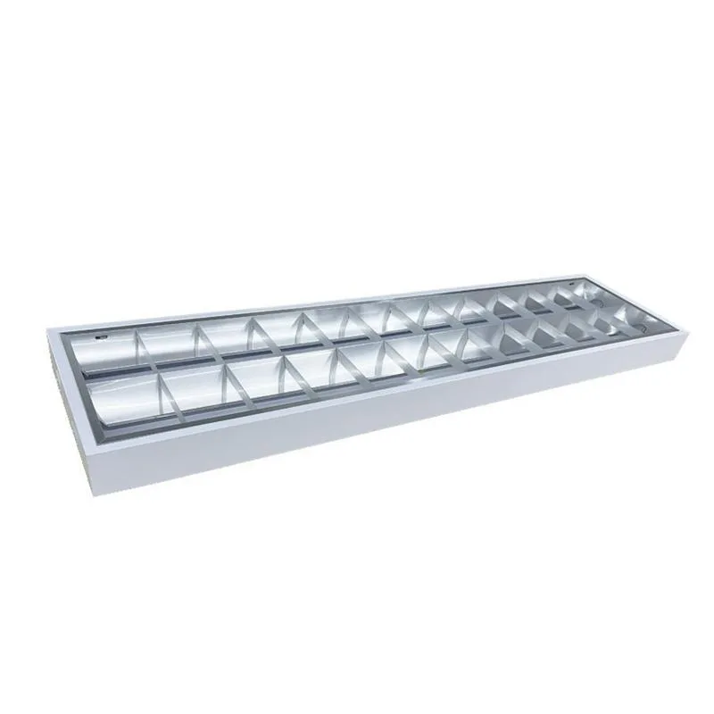 Biele žiarivkové prisadené svietidlo na 2 x T8 ( 120cm LED trubica ) - TL303 – Obrázok 6