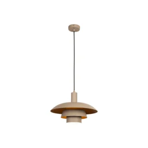 BRUNO - Závesné svetlo - Ø 38 cm - 1xE27 - Taupe | Essential