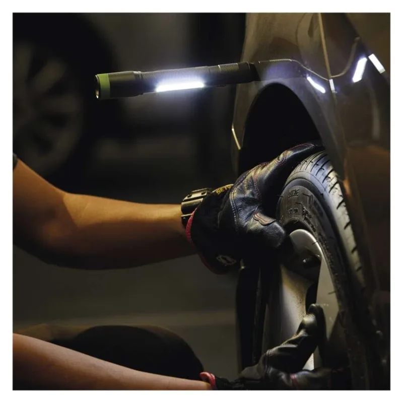 CREE + COB LED ručné svietidlo GP C33, 180 lm, 2× AA, fokus – Obrázok 3