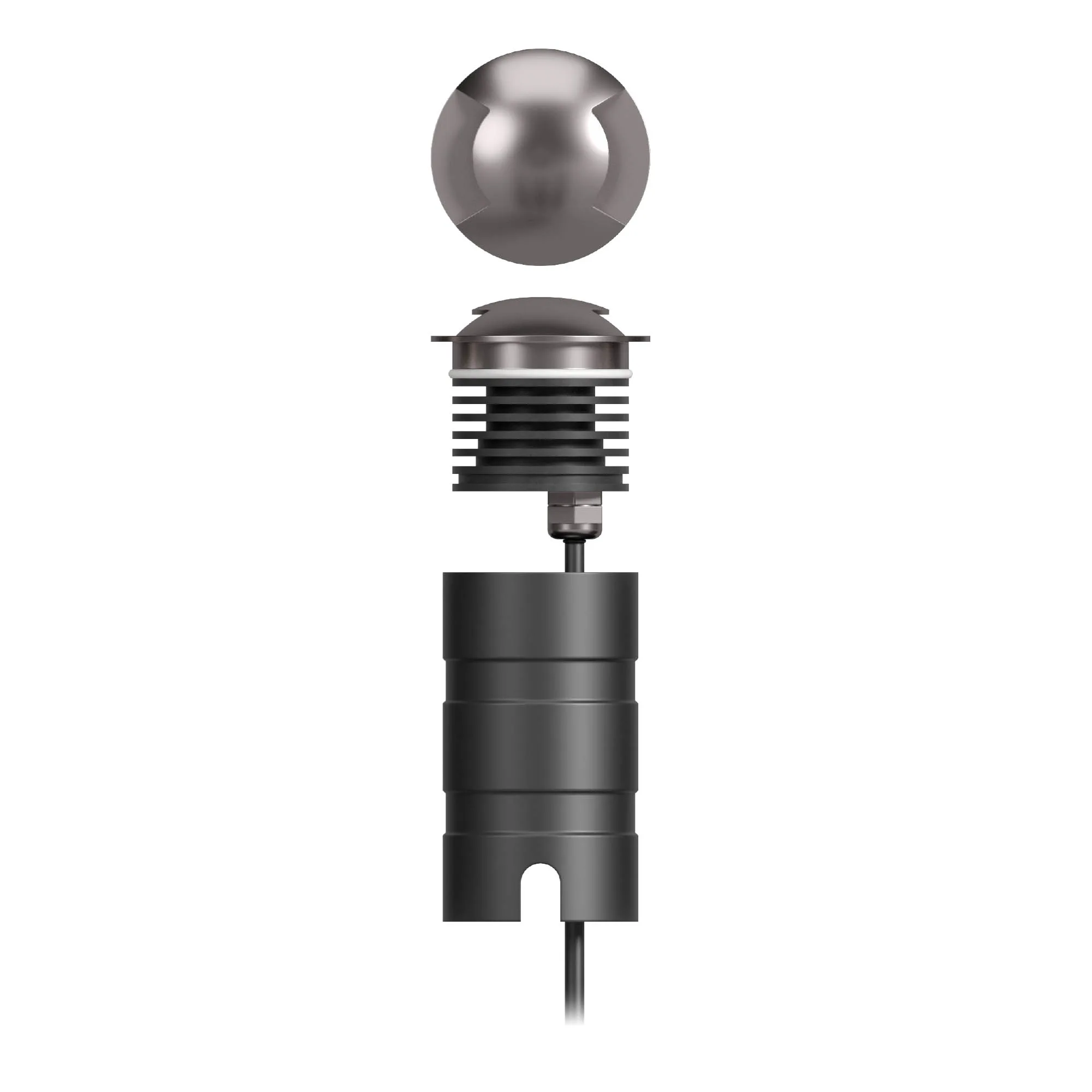 XROUTE REC. IP67 IK08 3W 24V DC 2700K CRI90 R-2