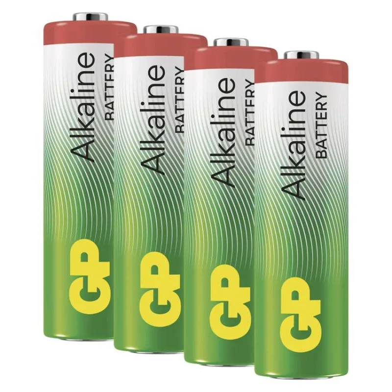 Alkalická batéria GP Alkaline LR6 (AA), 4 ks – Obrázok 3