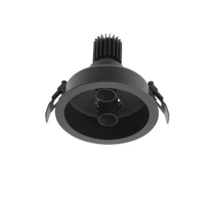 XDRILL RIM REC. FITTING 2x9W 220-240V AC CRI.90 IP20 UGR<10 18° MBK