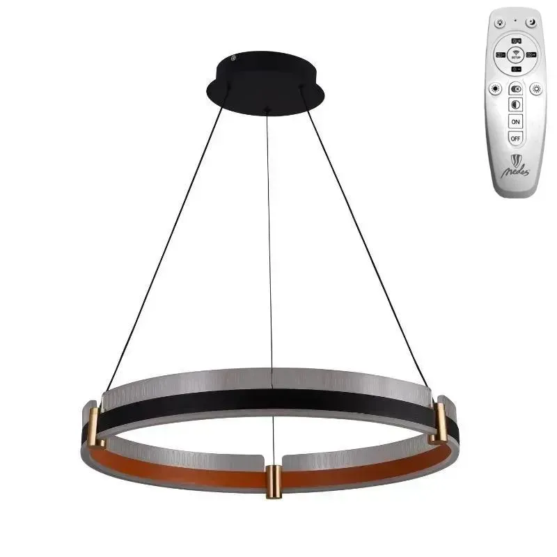LED závesné svietidlo + diaľkový ovládač 80W - J4333/B – Obrázok 2