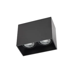 XCARD RECTANG. CEILING FITTING GU10/PAR16 2x50W max. 230V AC IP20 UGR<10