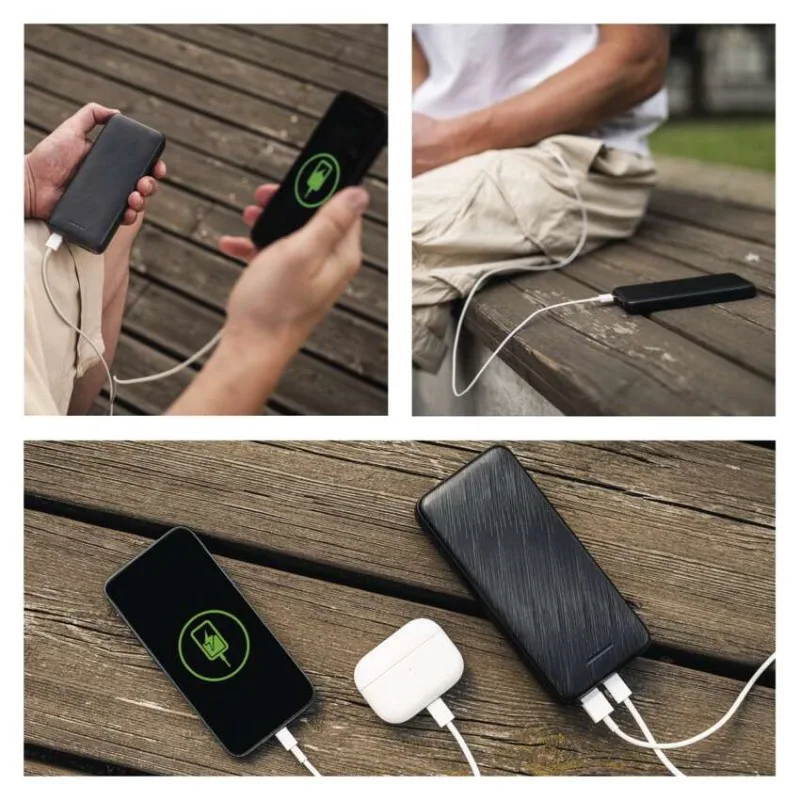 Power bank EMOS AlphaQ3, 10 000 mAh, 22,5 W, čierny – Obrázok 18