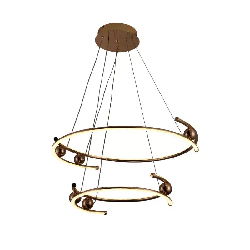 LED závesné svietidlo + diaľkový ovládač 80W - J4346/GCH – Obrázok 7