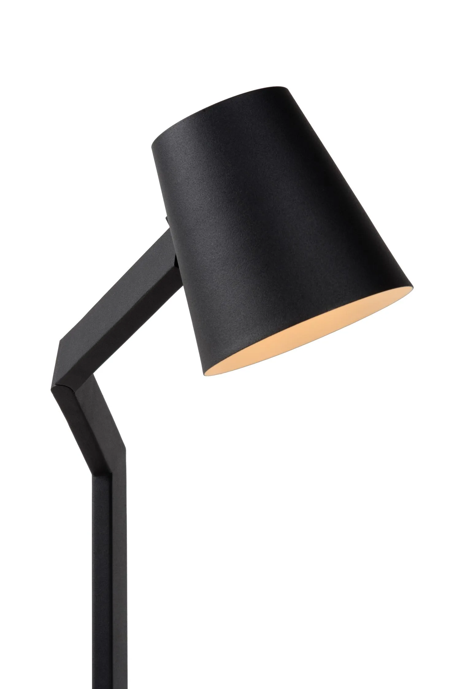 MIZUKO - Podlahová čítacia lampa - Ø 13 cm - 1xE14 - čierna – Obrázok 9