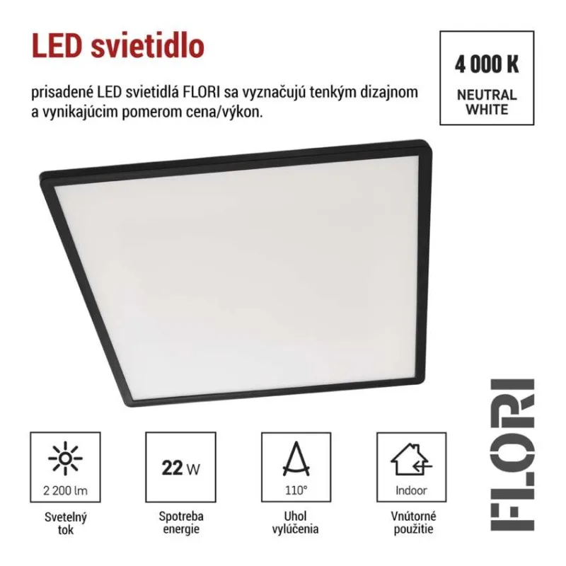 LED prisadené svietidlo FLORI – Obrázok 160