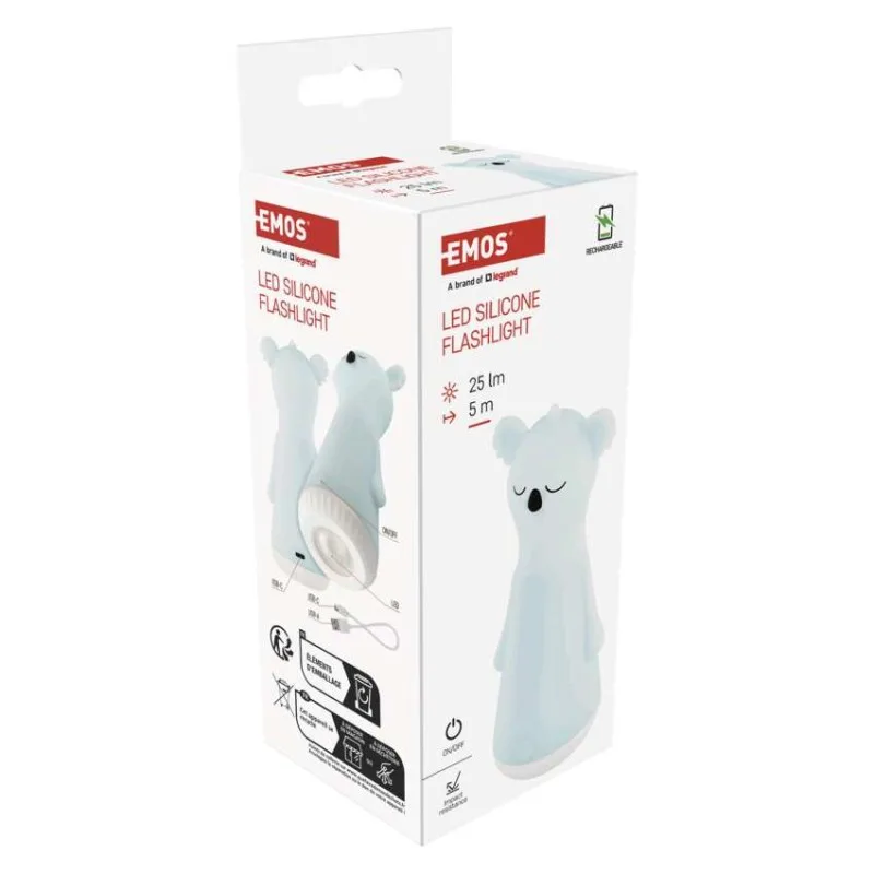 Nabíjacie svietidlo LED s nočným osvetlením P3216, 25 lm, 1200 mAh – Obrázok 13