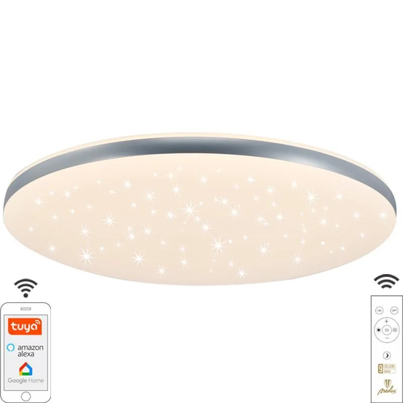 LED stropné svietidlo STAR + diaľkový ovládač + Wifi 48W - LC912T – Obrázok 11