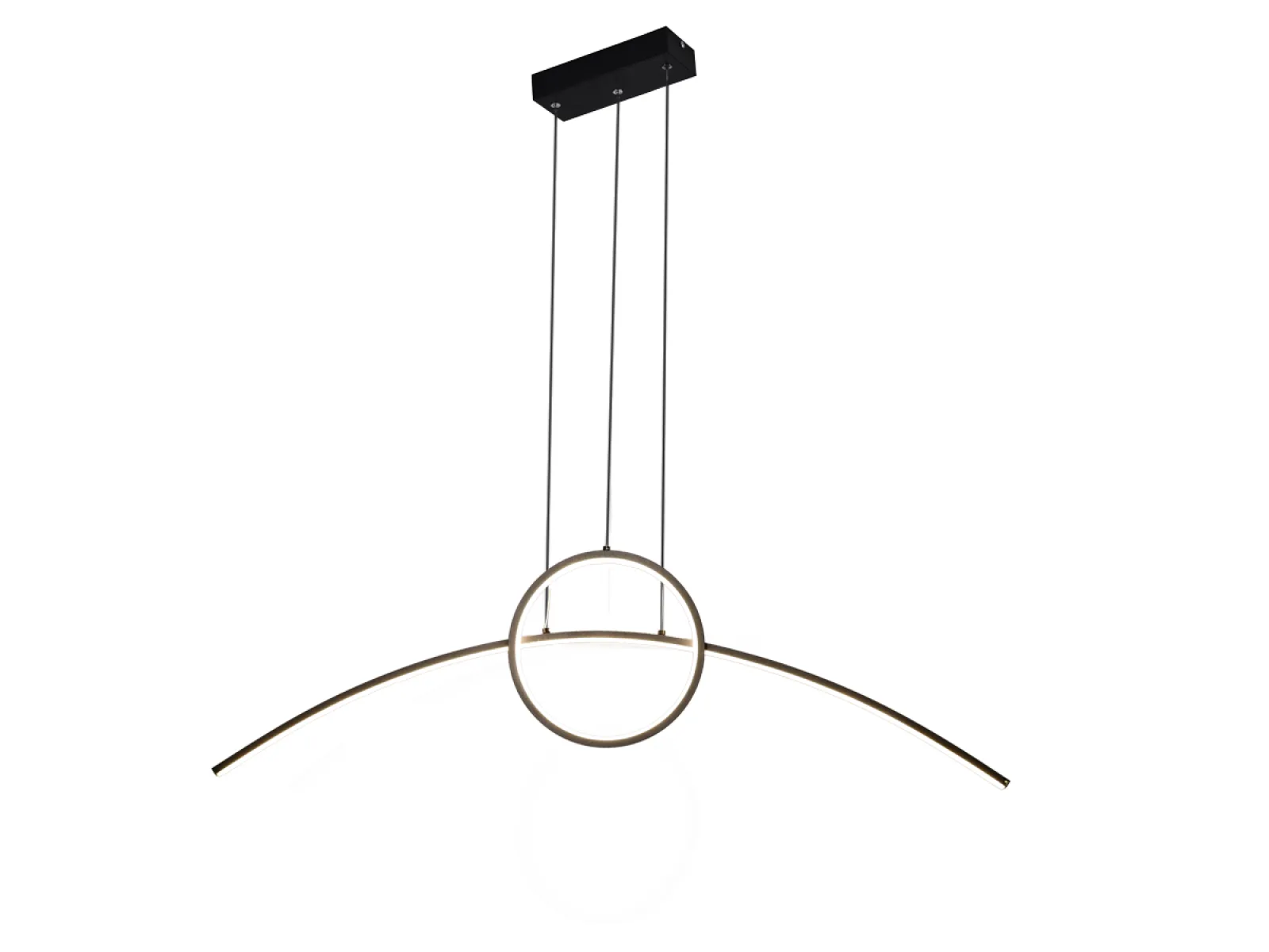 LED závesná lampa na lanku + diaľkový ovládač 55W - J4305/B – Obrázok 5