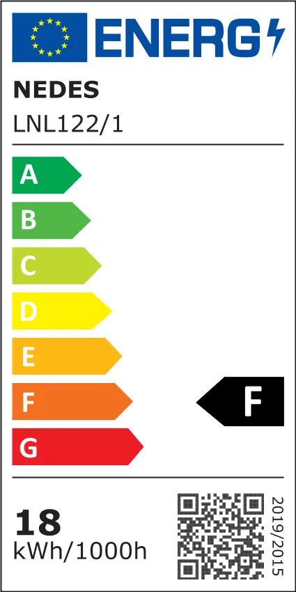 LED svietidlo 18W / IP40 WTL / 1 / 600 / 4000K - LNL122/1 – Obrázok 8