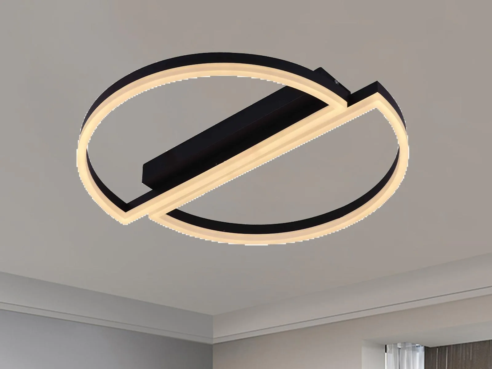 LED stropné svietidlo s diaľkovým ovládačom 55W - J3357/B – Obrázok 3